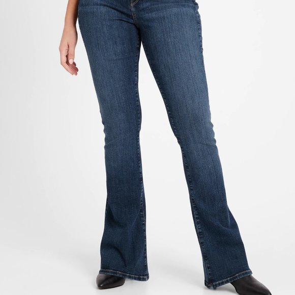 Banana Republic Curvy High-Rise Flare Jean size 28 Embers Wash - Picture 9 of 9